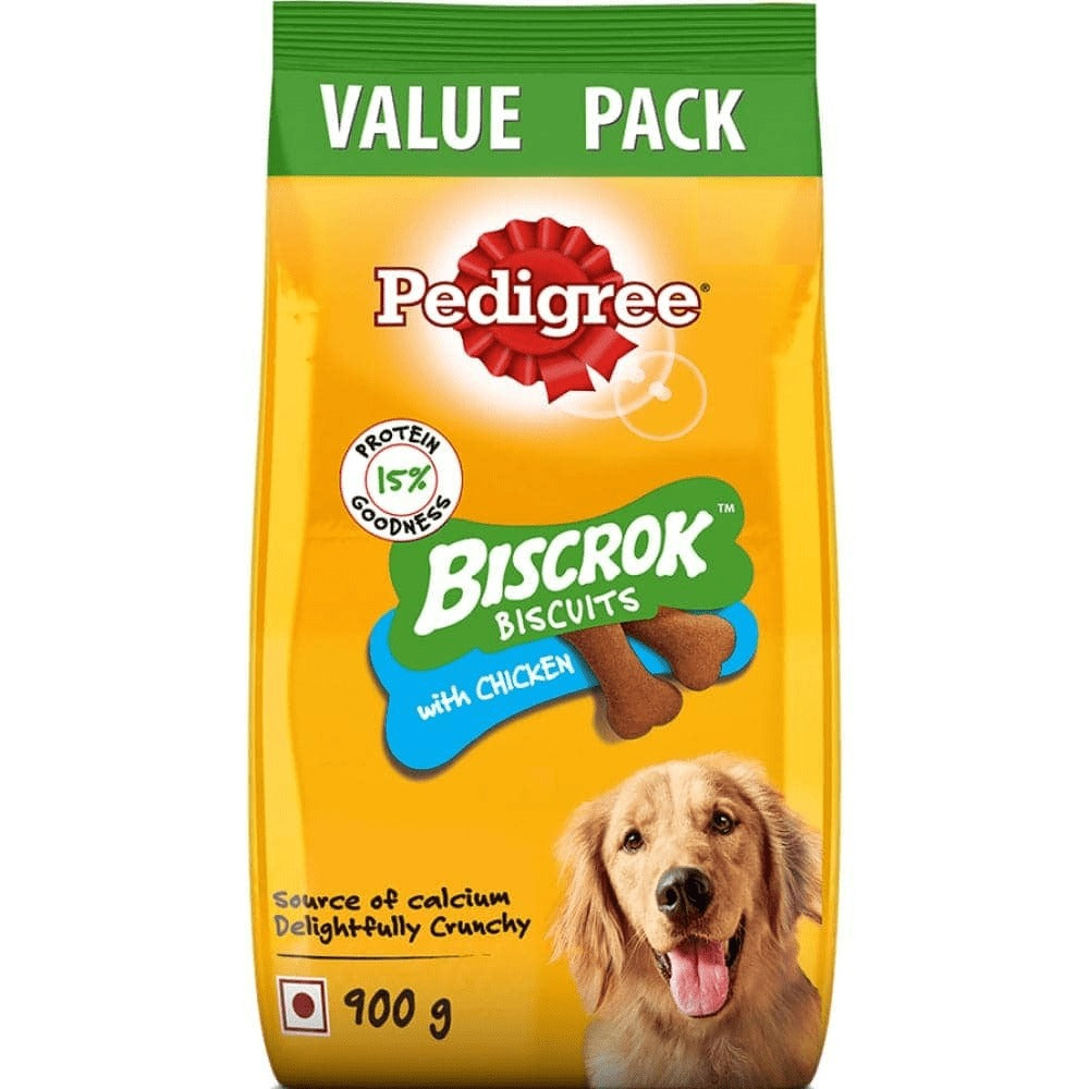 Pedigree PRO Expert Nutrition Adult Dry Food for Small Breed and Pedigree Chicken Flavour Biscrok Biscuits Treats Combo for Dogs