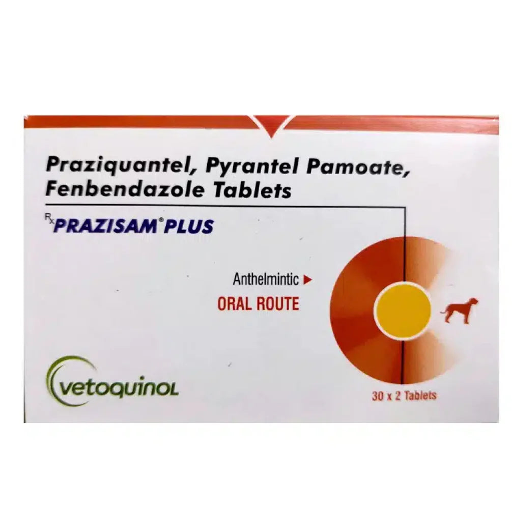 Vetoquinol Prazisam Plus Dewormer for Dogs