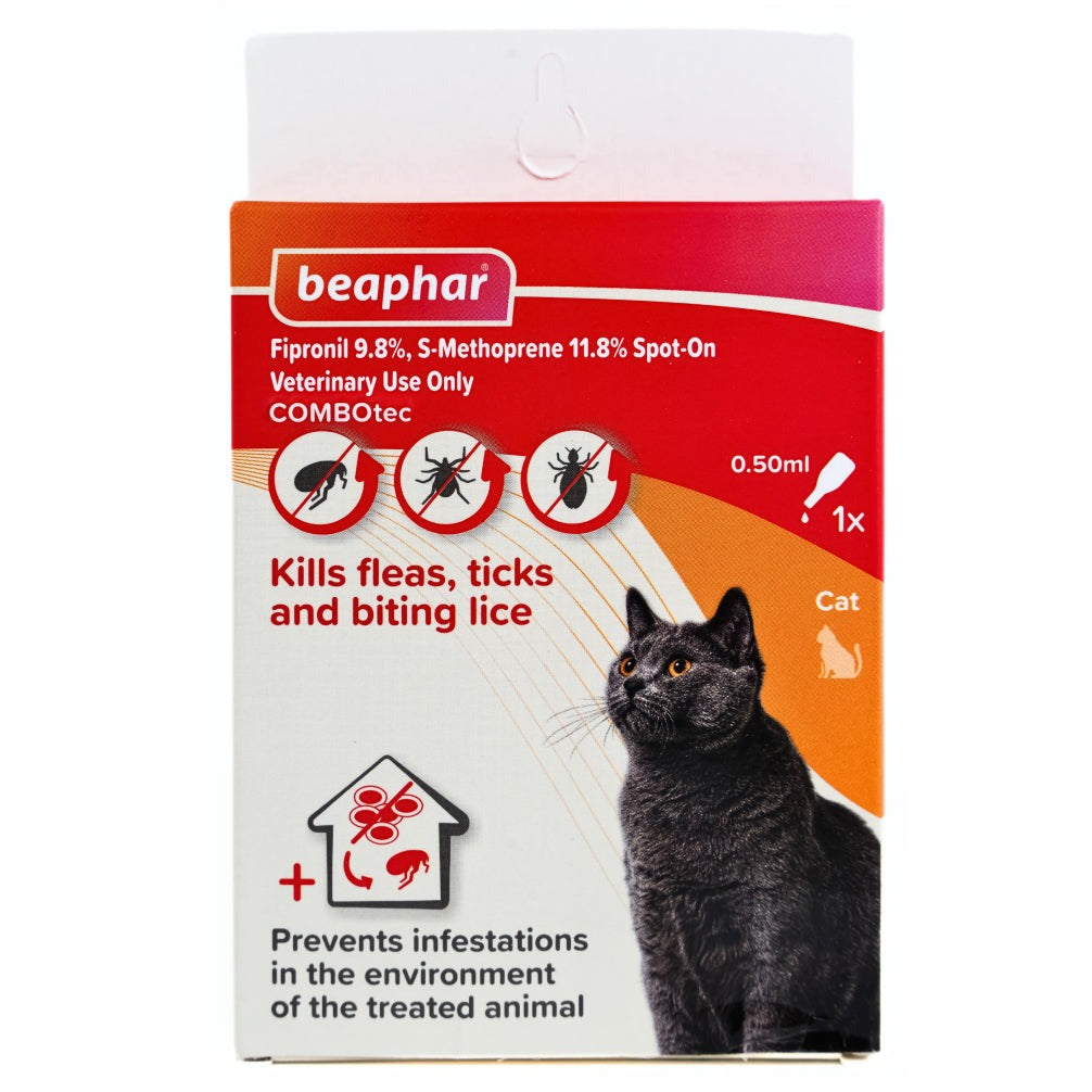 Beaphar Flea & Tick Spot On Combotec for Cats