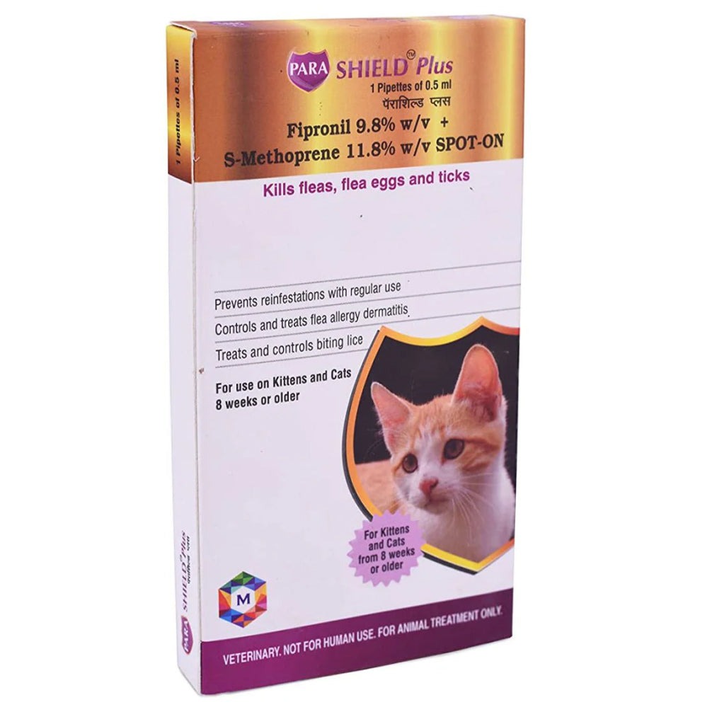 Medfly Healthcare Parashield Plus Spot On for Cats