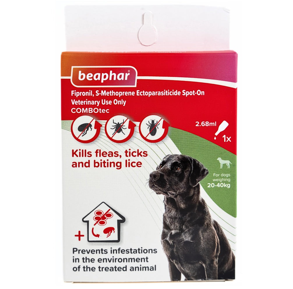 Beaphar Flea & Tick Spot On Combotec for Dogs