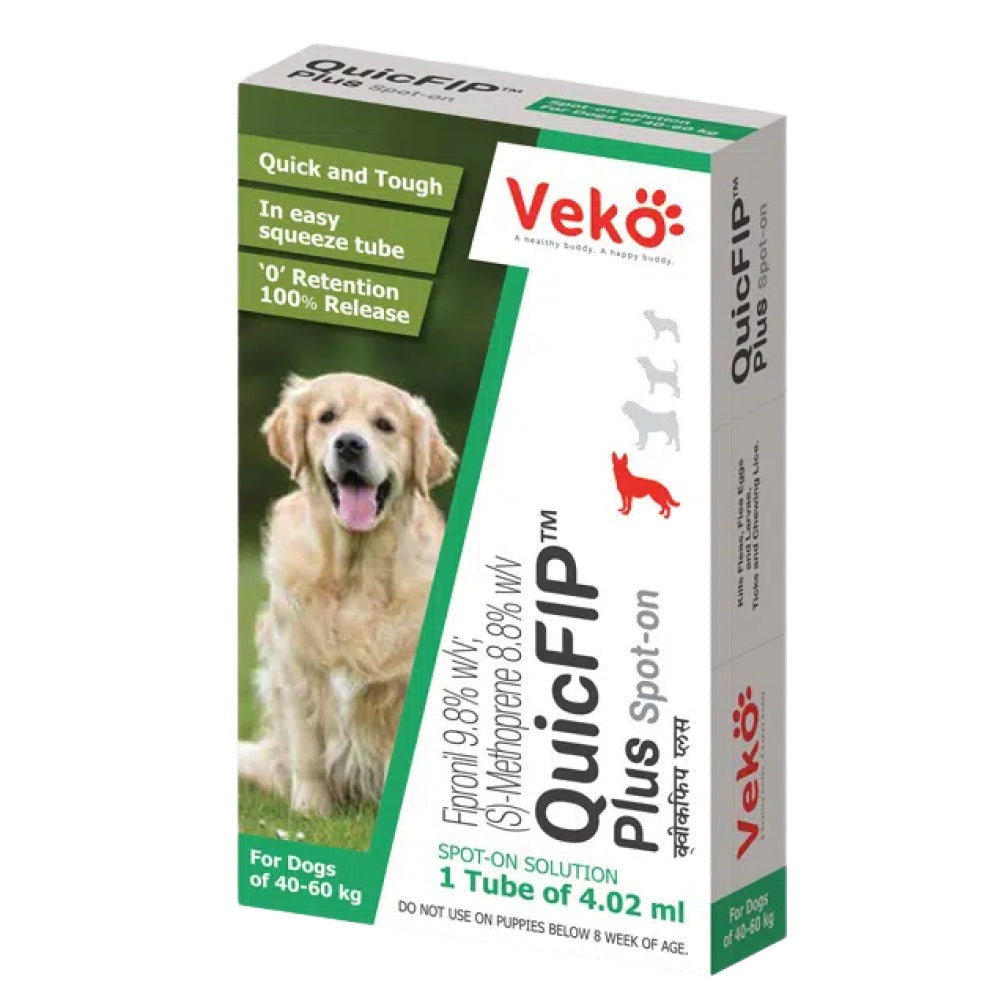 Veko QuicFIP Plus Spot On for Dogs