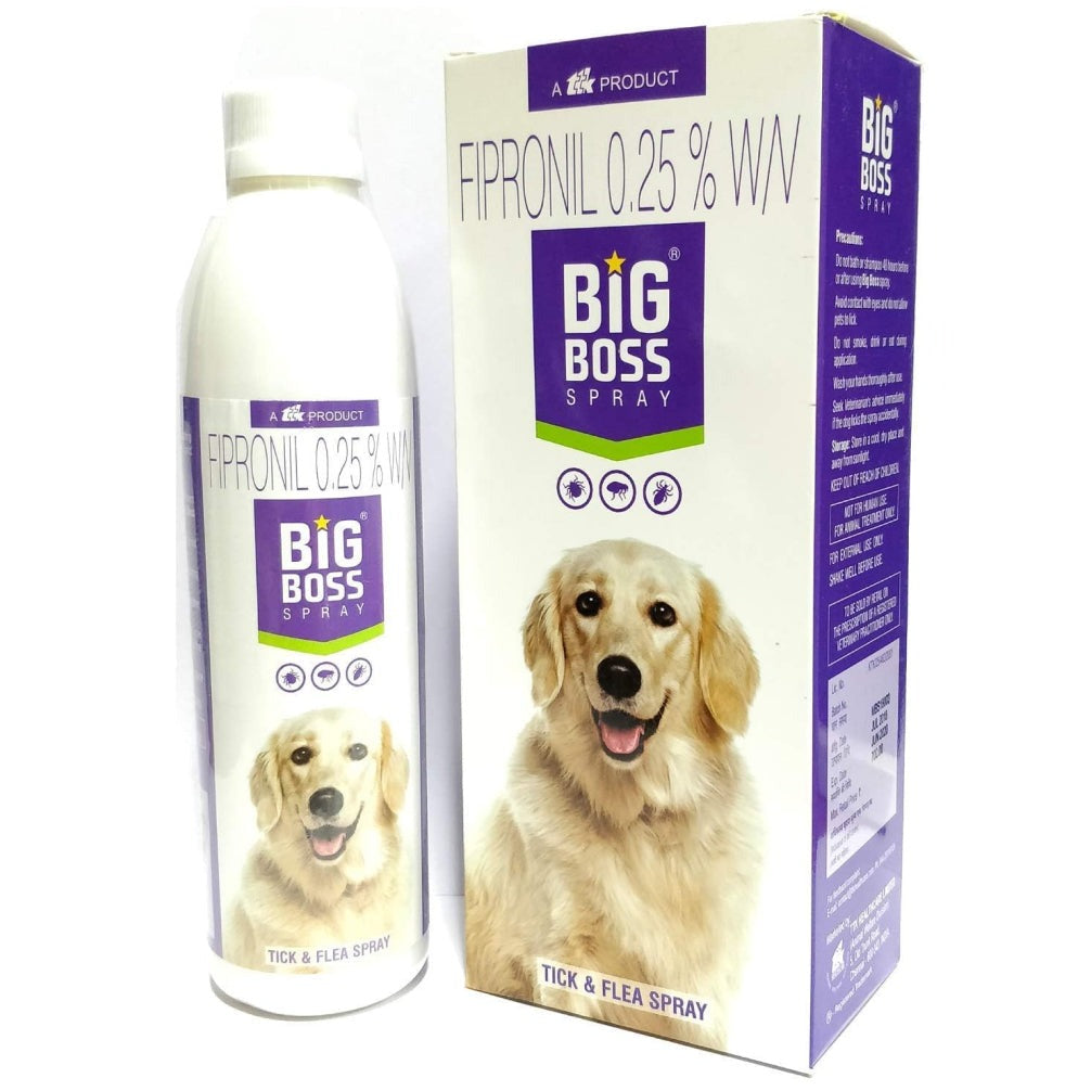 Ttk Big Boss fipronil spray Tick & Flea Control for Dogs and Cats