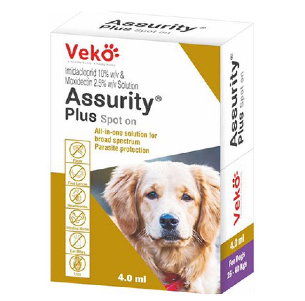 Veko Assurity Plus Spot On for Dogs