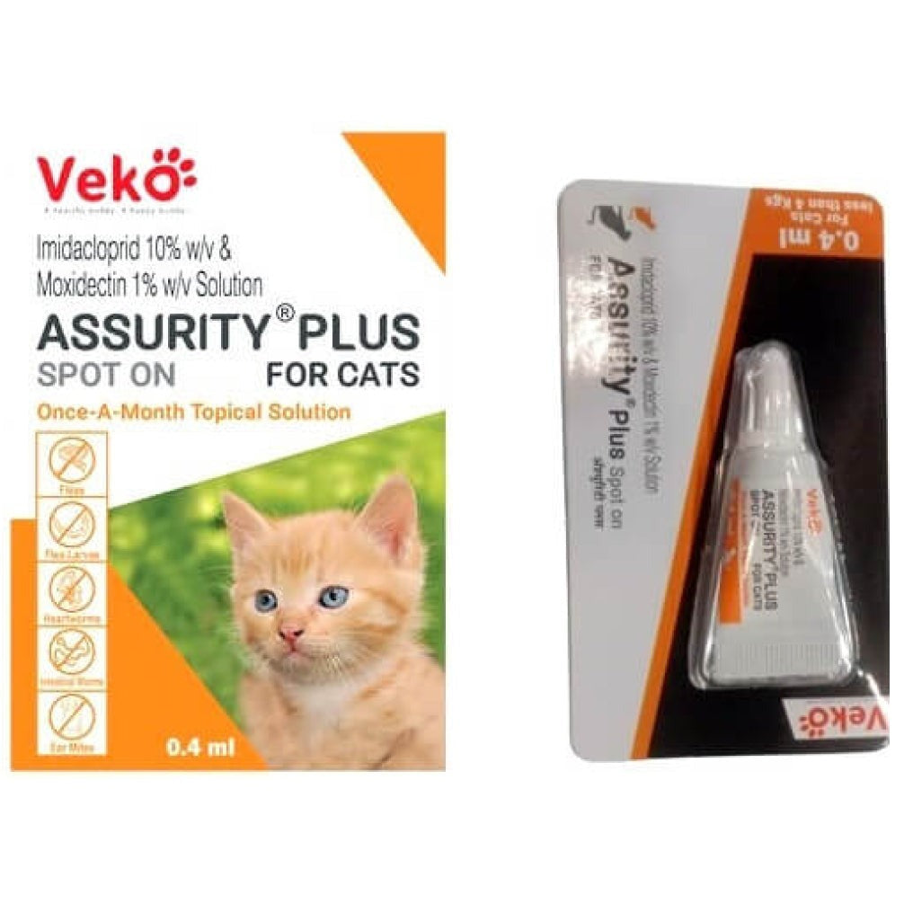 Veko Assurity Plus Spot On for Cats