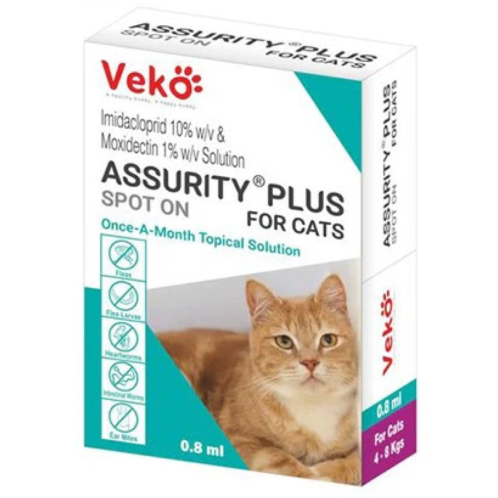 Veko Assurity Plus Spot On for Cats