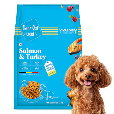 Bark Out Loud Salmon & Turkey Mini & Small Breed Adult Dog Dry Food