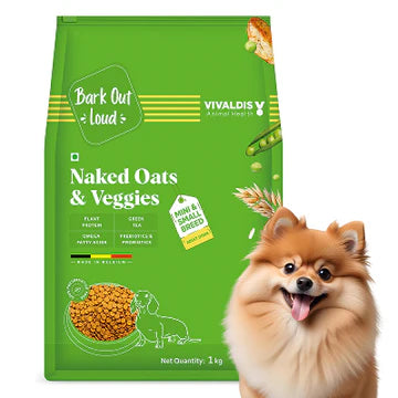 Bark Out Loud Naked Oats & Veggies Veg Mini & Small Breed Adult Dog Dry Food